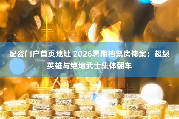 配资门户首页地址 2026暑期档票房惨案：超级英雄与绝地武士集体翻车